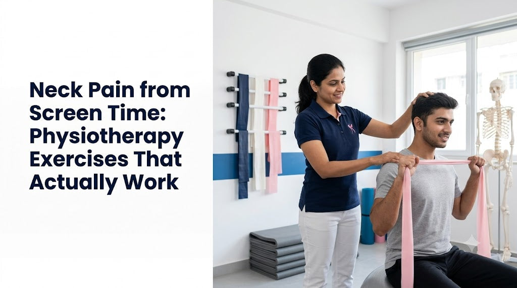 Neck Pain from Screen Time: Physiotherapy Exercises That Actually Work